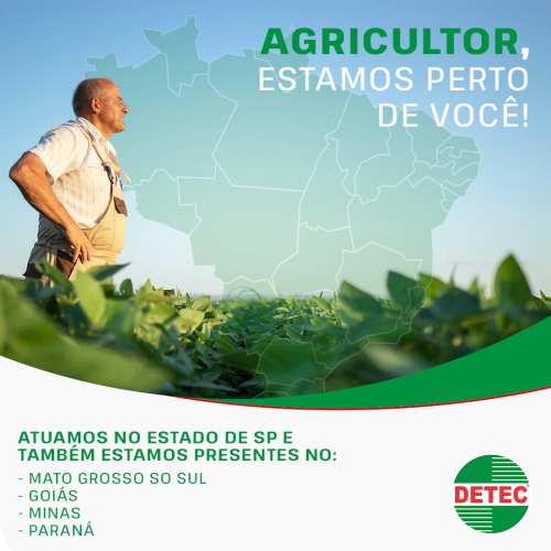 Agricultor, Estamos Perto De Você! – Detec